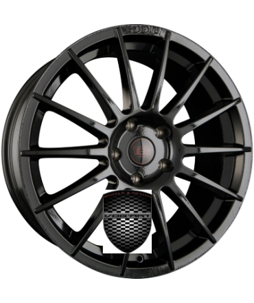 4 jantes TEC SPEEDWHEELS AS2 Black Glossy (BG)