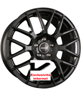 4 jantes 2DRV by WHEELWORLD WH26 Schwarz Glanz Lackiert (SW+)