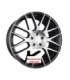 4 jantes 2DRV by WHEELWORLD WH26 Schwarz Glanz Lackiert (SW+)