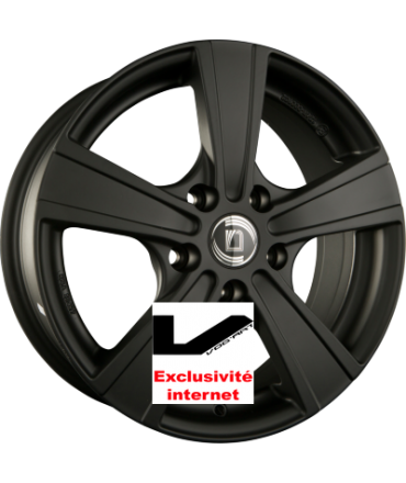 4 jantes DIEWE WHEELS MATTO NERO - Schwarz Matt