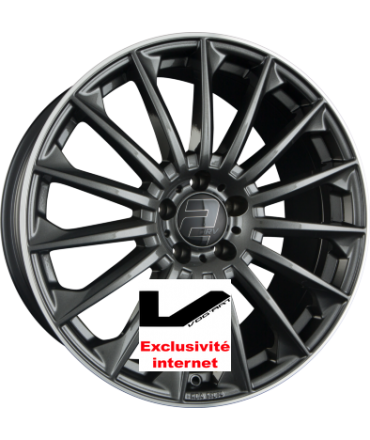 4 jantes 2DRV by WHEELWORLD WH39 Dark Gunmetal GlÃ¤nzend Hornpoliert (DGM+ / WL+)