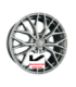 4 jantes 2DRV by WHEELWORLD WH37 Race Silber Lackiert (RS)