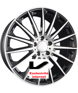 4 jantes 2DRV by WHEELWORLD WH39 Schwarz Hochglanzpoliert (SP+)