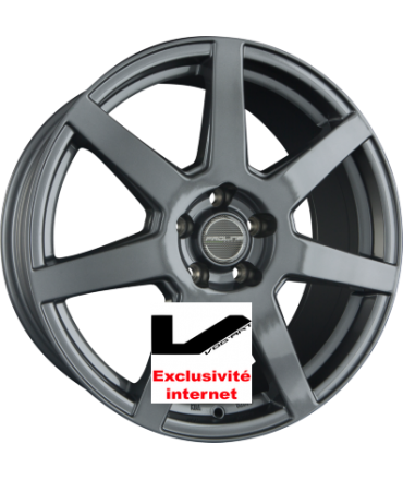 4 jantes ProLine Wheels B1 Grey Glossy