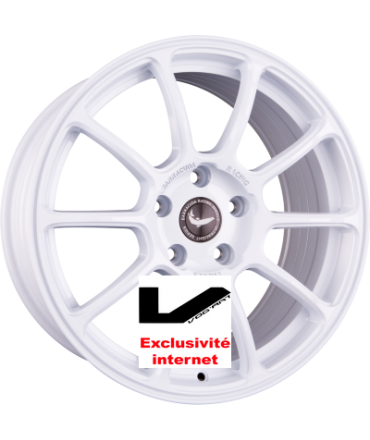 4 jantes BARRACUDA SUMMA Racing White