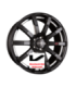 4 jantes EMOTION-WHEELS STRADA Schwarz GlÃ¤nzend Undercut