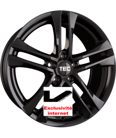 4 jantes TEC SPEEDWHEELS AS4 EVO Schwarz Glanz (BG)