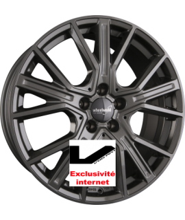 4 jantes 2DRV by WHEELWORLD WH34 Daytona Grau Hochglanzpoliert (DGP+)