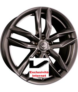 4 jantes MEISTERWERK WHEELS MW08 Gunmetal (GM)