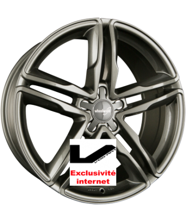 4 jantes 2DRV by WHEELWORLD WH11 Dark Gunmetal GlÃ¤nzend (DGM+)