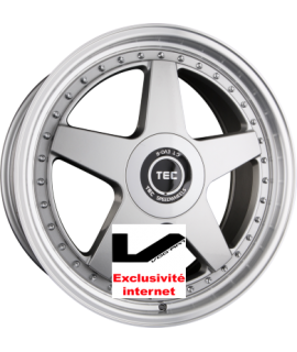 4 jantes TEC SPEEDWHEELS GT EVO-R Hyper Silber Hornpoliert (HSPL)