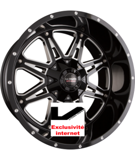 4 jantes LA CHANTI PERFORMANCE LC-OF9 Gloss Black + Milled