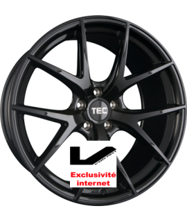 4 jantes TEC SPEEDWHEELS GT6 EVO Black Glossy (BG)