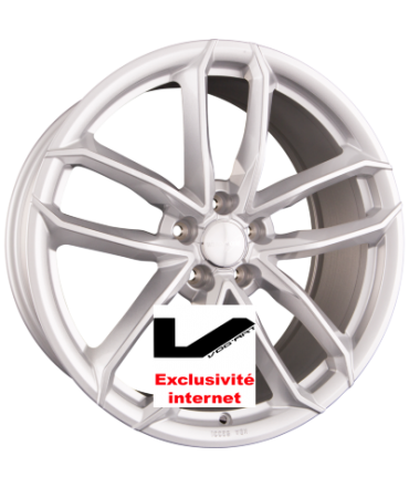 4 jantes 2DRV by WHEELWORLD WH33 Race Silber (RS)