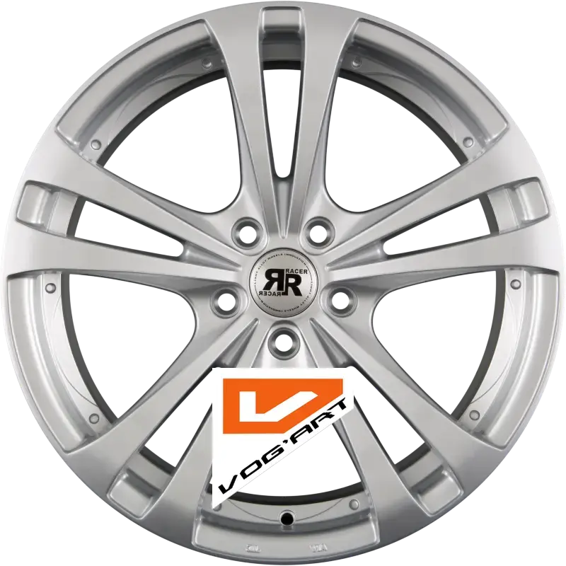 4 Jantes RACER WHEELS LYRA LIGHT Silver 15″ | Jantes alu design by Vog'Art