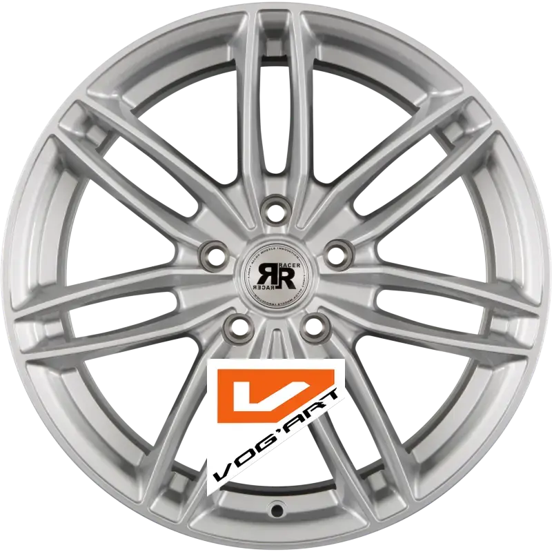 4 Jantes RACER WHEELS EDITION Silver 15″ | Jantes alu design by Vog'Art