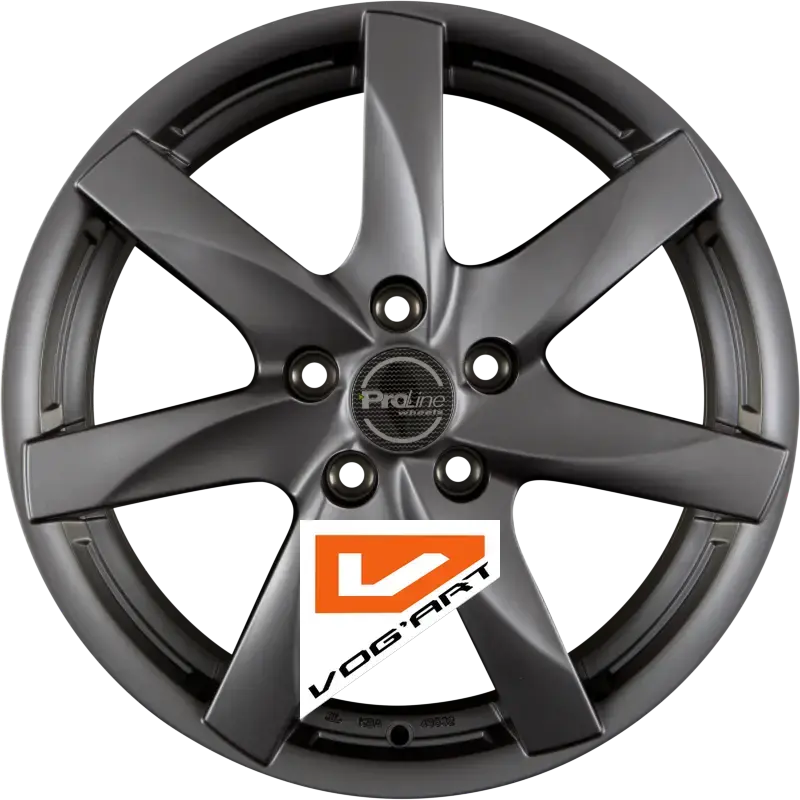 4 Jantes ProLine Wheels  BX100 Matt Grey (MG) 15″ | Jantes alu design by Vog'Art