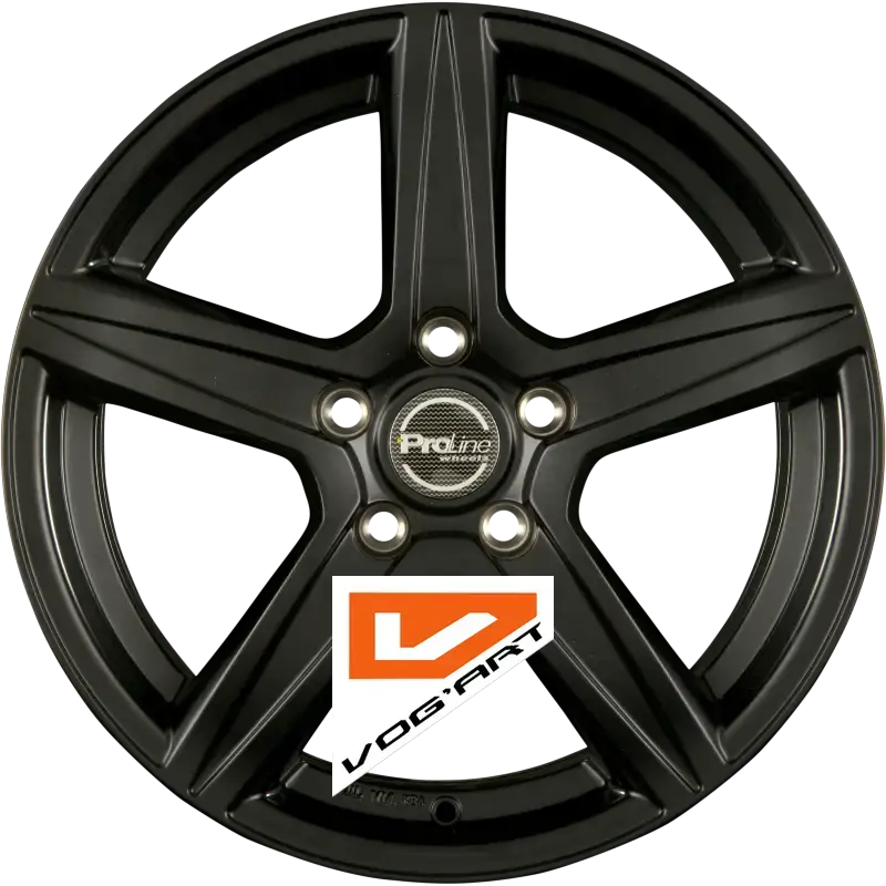 4 Jantes ProLine Wheels  CX200 Black Matt 15″ | Jantes alu design by Vog'Art