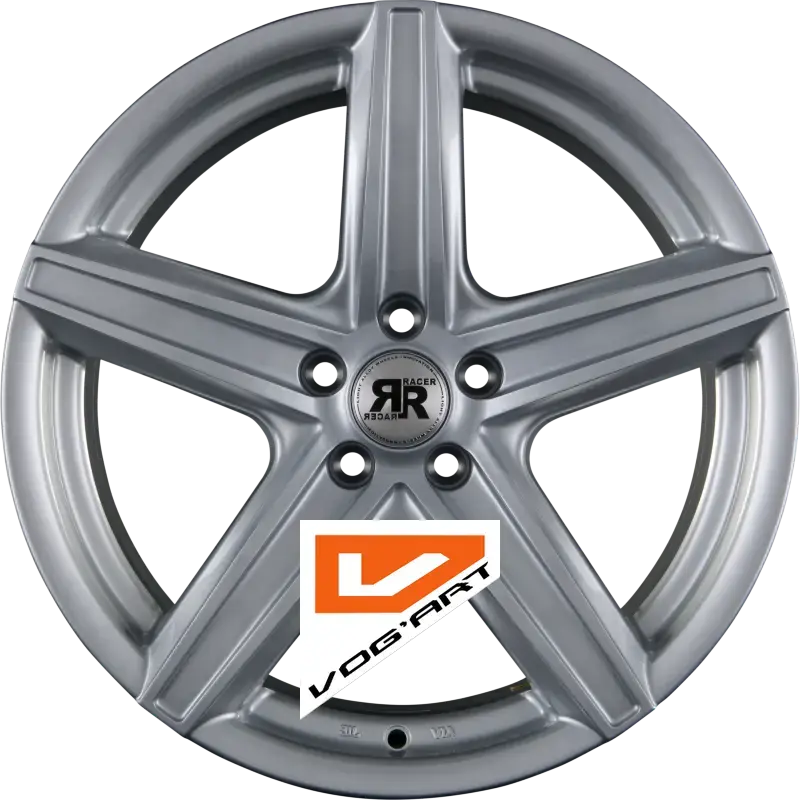 4 Jantes RACER WHEELS ICE Silver 14″ | Jantes alu design by Vog'Art