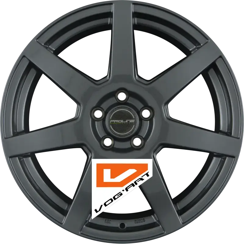 4 Jantes ProLine Wheels  B1 Grey Glossy 16″ | Jantes alu design by Vog'Art