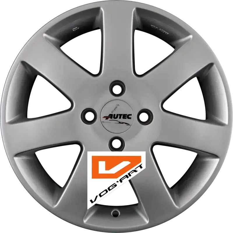 4 Jantes AUTEC ARCTIC Brillantsilber 15″ | Jantes alu design by Vog'Art