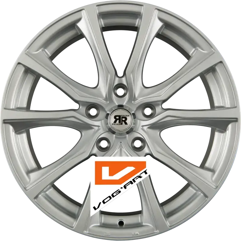 4 Jantes RACER WHEELS ADVANCE Silver 15″ | Jantes alu design by Vog'Art