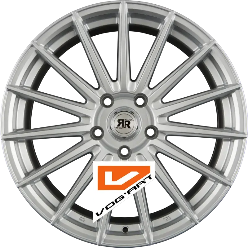 4 Jantes RACER WHEELS MONZA Silver 15″ | Jantes alu design by Vog'Art