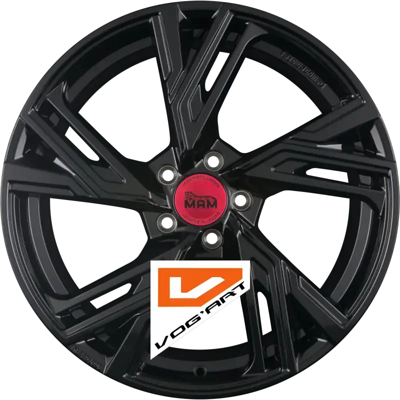 4 Jantes MAM MAM RS5 Black Painted (BP) 16″ | Jantes alu design by Vog'Art