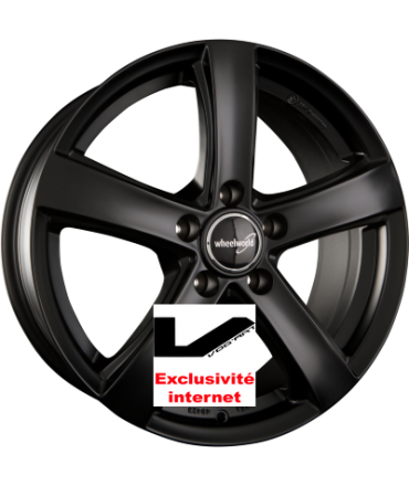 4 jantes 2DRV by WHEELWORLD WH24 Mattschwarz Lackiert (SW)