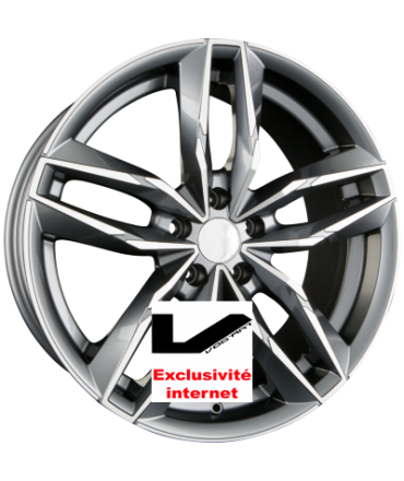 4 jantes SPATH WHEELS SP43 Anthracite Polished