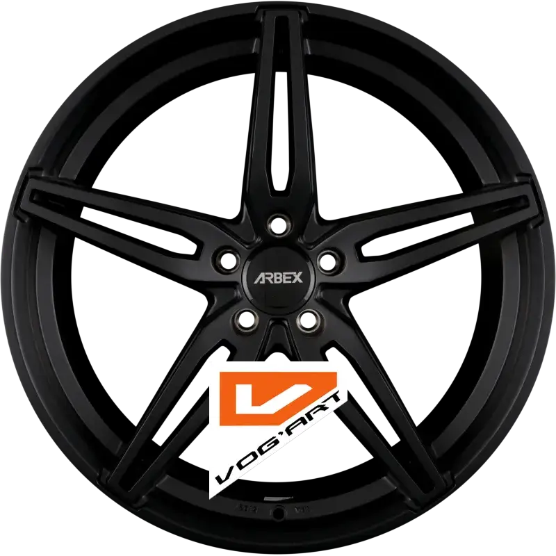 4 Jantes ARBEX ARBEX 4 Matt Black 17″ | Jantes alu design by Vog'Art