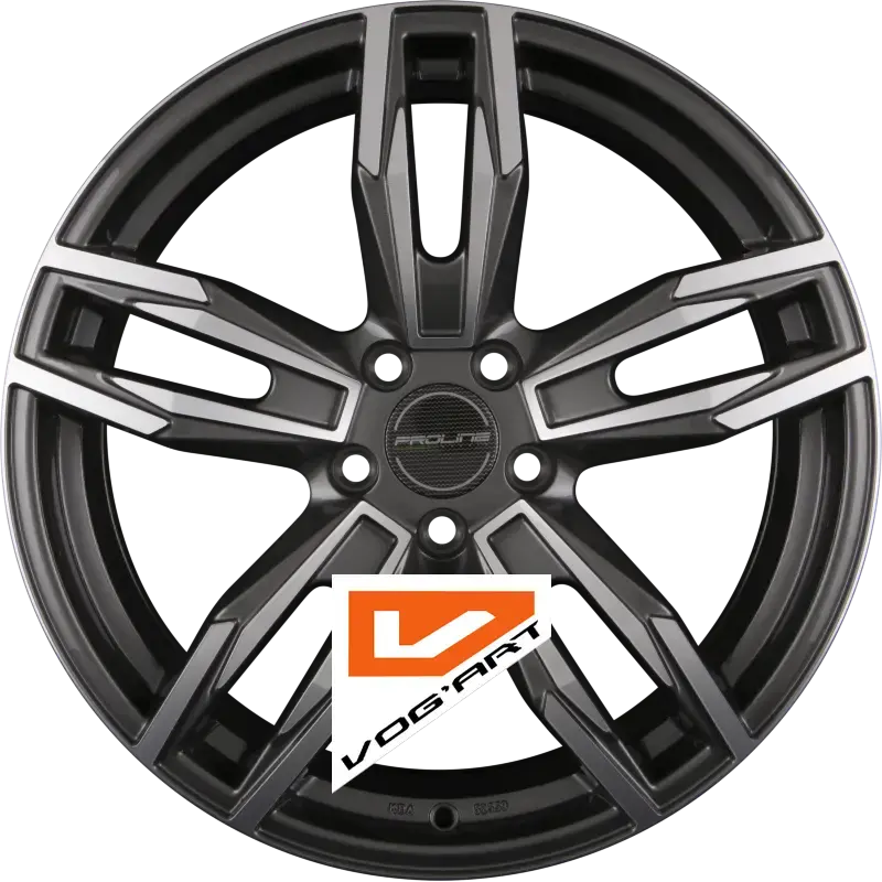 4 Jantes ProLine Wheels  PXD Grey Polished (GP) 18″ | Jantes alu design by Vog'Art