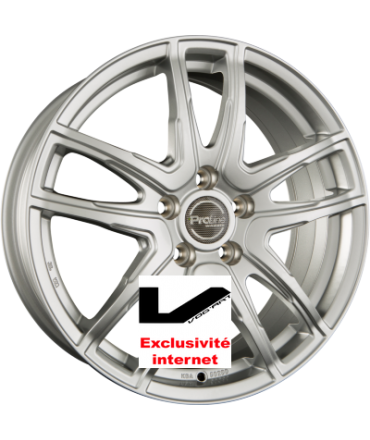 4 jantes ProLine Wheels VX100 Arctic Silver (AS)