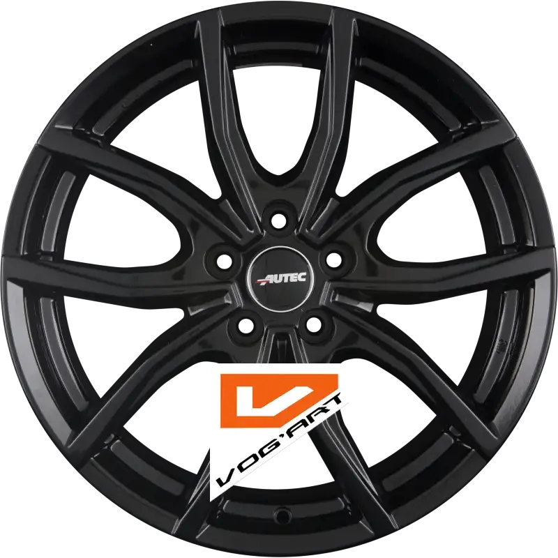 4 Jantes AUTEC VIDRA (VD) Schwarz 15″ | Jantes alu design by Vog'Art