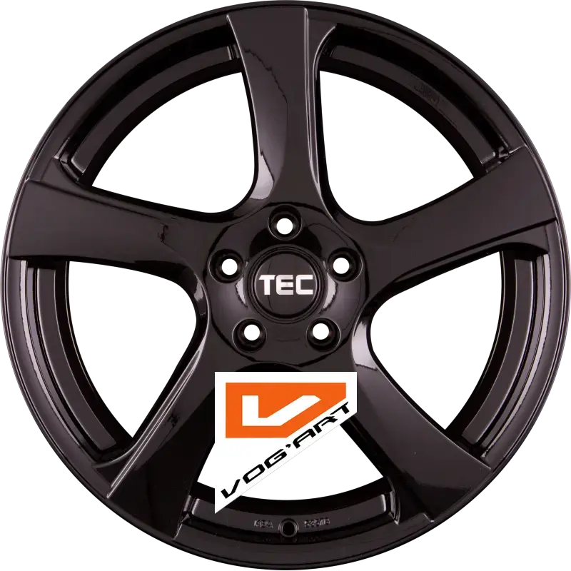 4 Jantes TEC SPEEDWHEELS AS5 Schwarz Glanz (BG) 16″ | Jantes alu design by Vog'Art