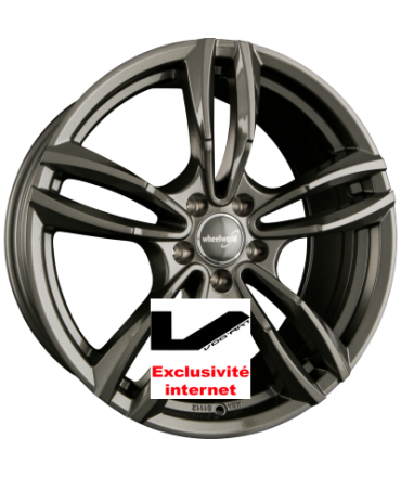 4 jantes 2DRV by WHEELWORLD WH29 Dark Gunmetal GlÃ¤nzend (DGM+)