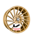 4 jantes Ultra Wheels UA9-STORM Gold