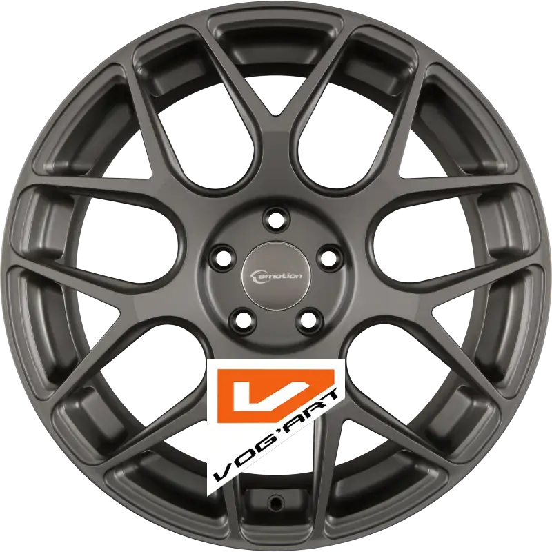 4 Jantes EMOTION-WHEELS MASH Gunmetal 19″ | Jantes alu design by Vog'Art