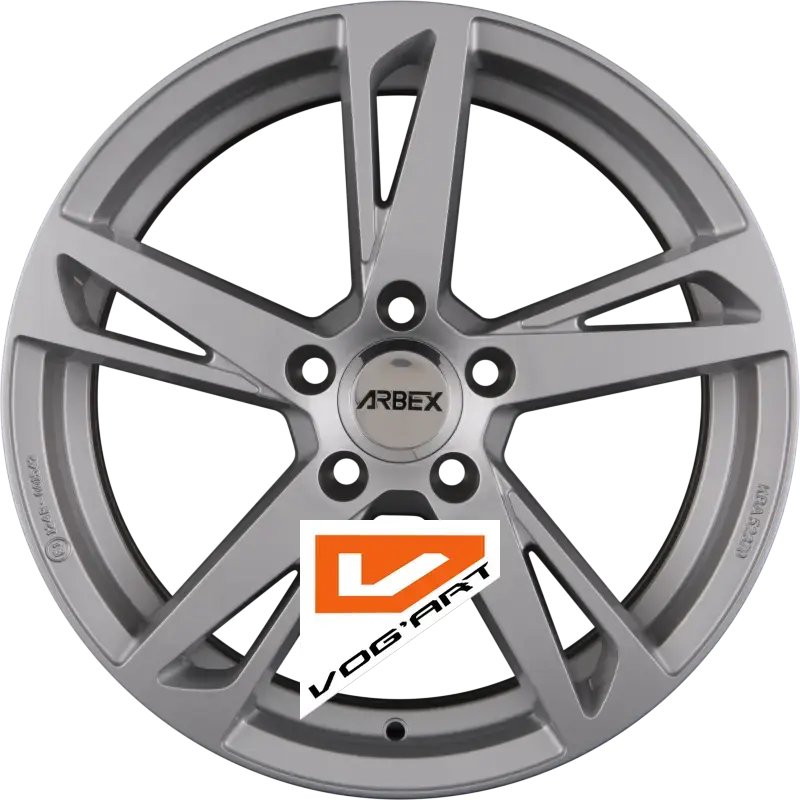 4 Jantes ARBEX ARBEX 5 Silver 17″ | Jantes alu design by Vog'Art