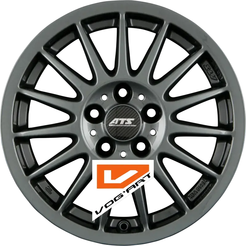 4 Jantes ATS STREETRALLYE Dark-Grey 15″ | Jantes alu design by Vog'Art