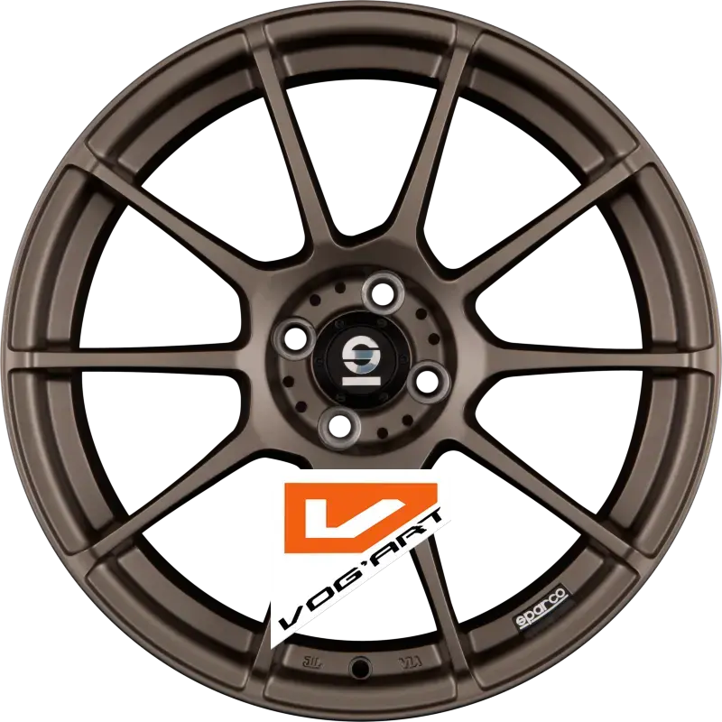 4 Jantes SPARCO ASSETTO GARA Matt Bronze 16″ | Jantes alu design by Vog'Art