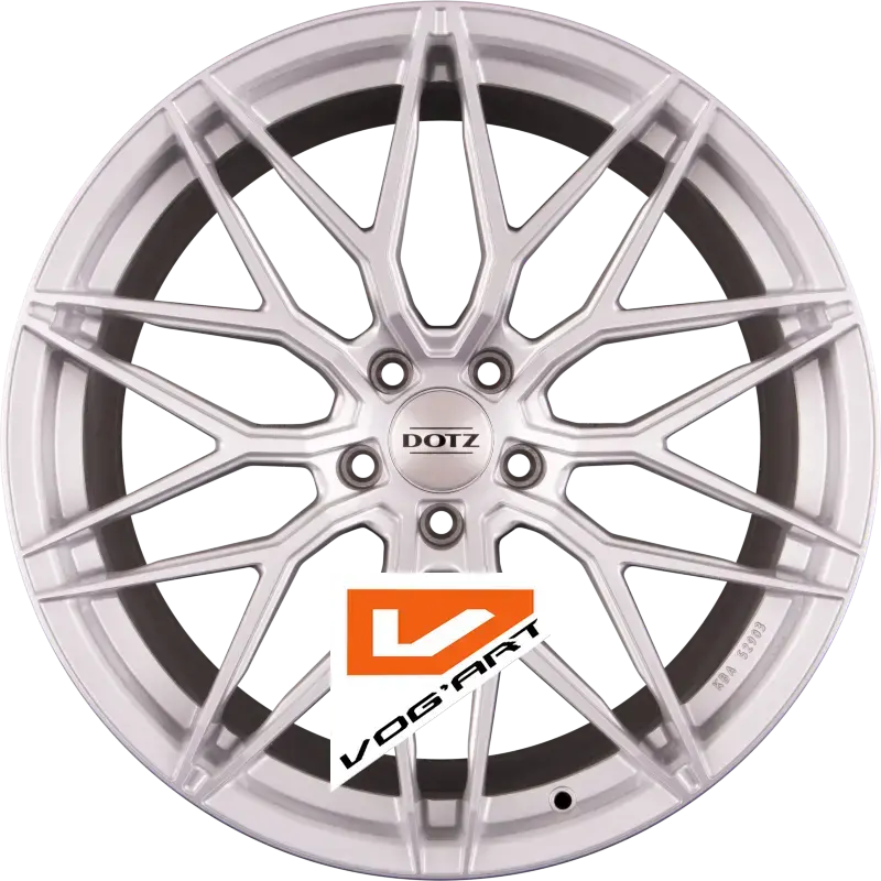 4 Jantes DOTZ SUZUKA BLAZE - Silber Frontpoliert 19″ | Jantes alu design by Vog'Art