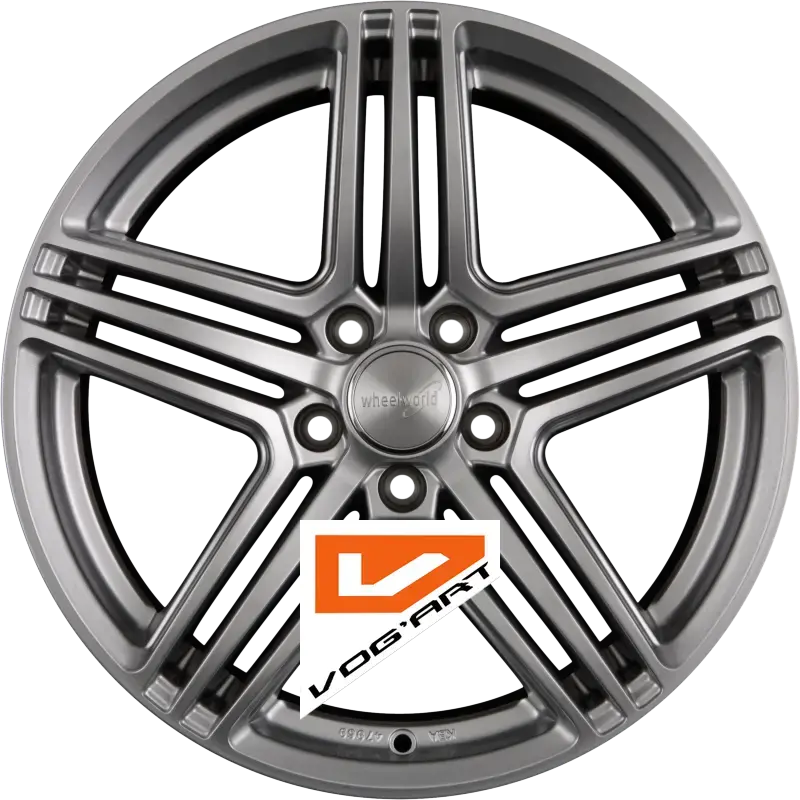 4 Jantes 2DRV by WHEELWORLD WH12 Race Silber (RS) 17″ | Jantes alu design by Vog'Art