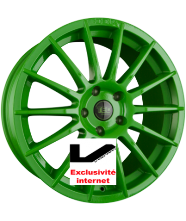 4 jantes TEC SPEEDWHEELS AS2 Race Light Green (RG)