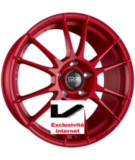 4 jantes OZ ULTRALEGGERA HLT Matt Red