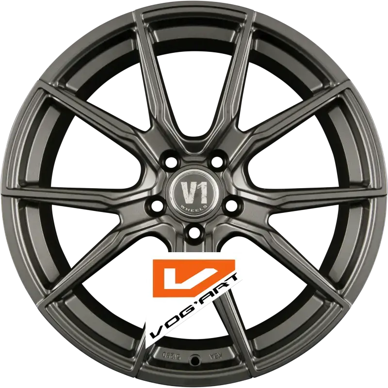 4 Jantes V1 Wheels V1 Daytona Grau Lackiert DG+ 18″ | Jantes alu design by Vog'Art