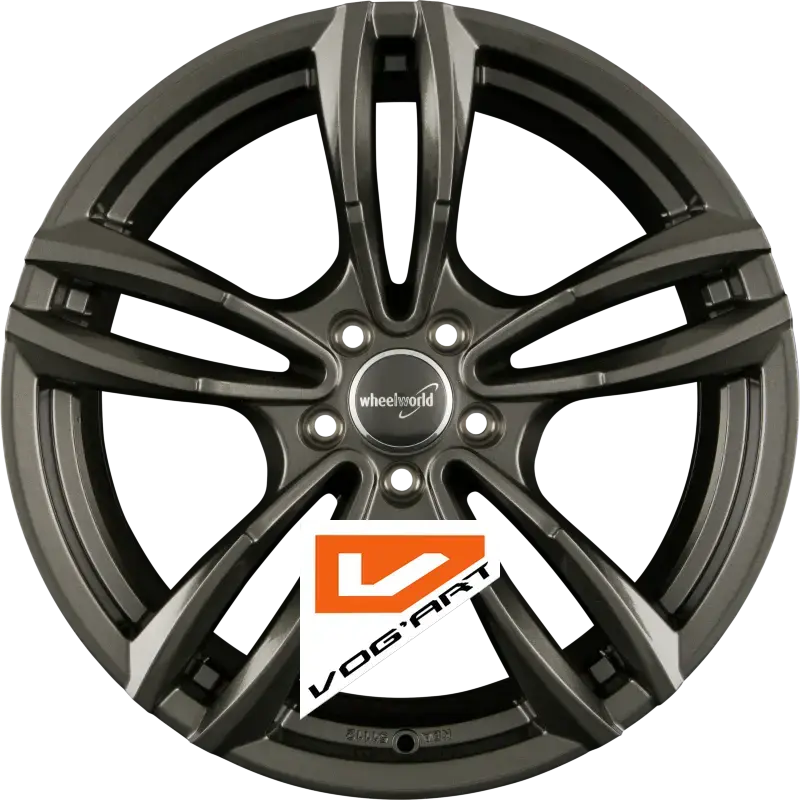 4 Jantes 2DRV by WHEELWORLD WH29 Dark Gunmetal Glänzend (DGM+) 18″ | Jantes alu design by Vog'Art