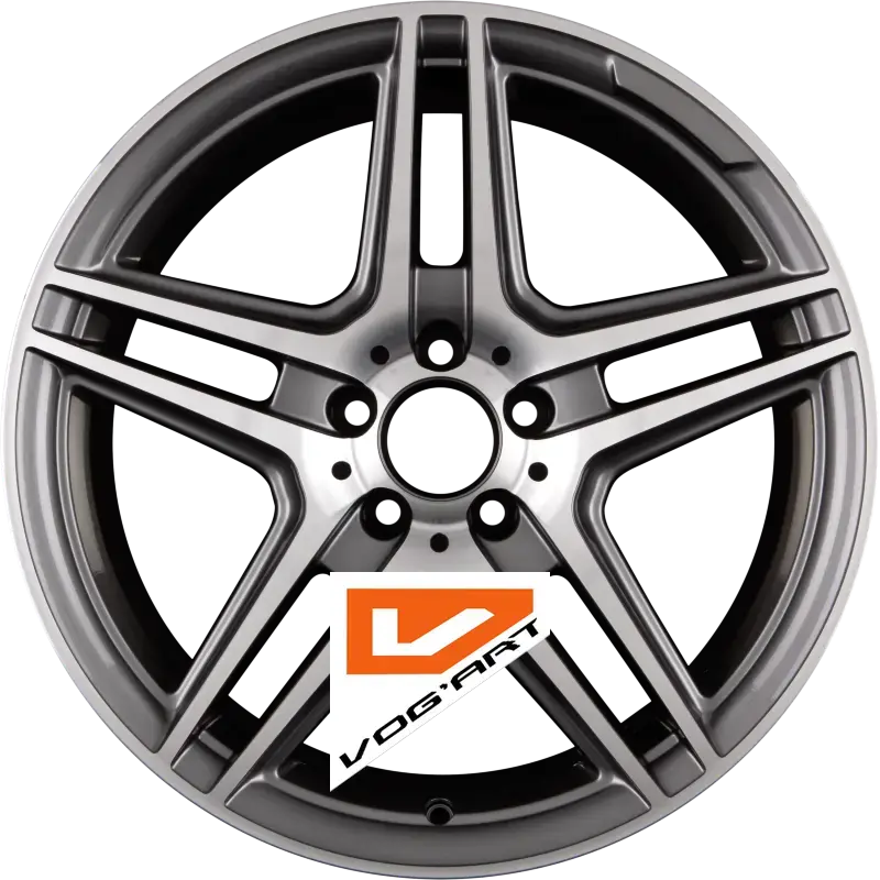 4 Jantes R STYLE WHEELS STAR EVO Anthrazit Poliert 19″ | Jantes alu design by Vog'Art