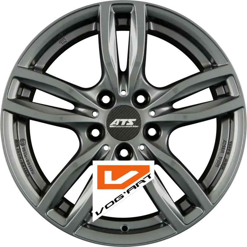 4 Jantes ATS EVOLUTION Dark-Grey 17″ | Jantes alu design by Vog'Art