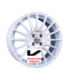 4 jantes OZ SUPERTURISMO WRC Race White + Red Lettering